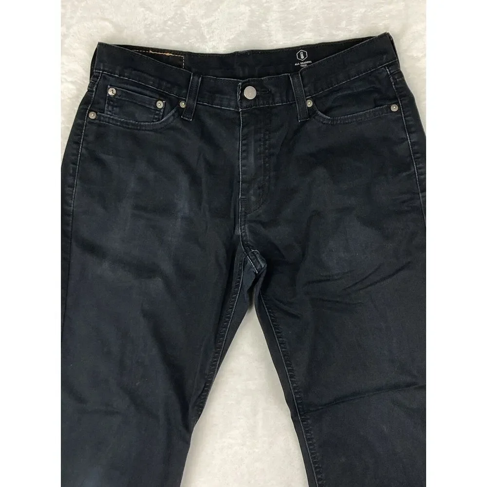 Levi's 541‎ Denim Jeans Mens Black Size 30x30 (30x29 Measured)